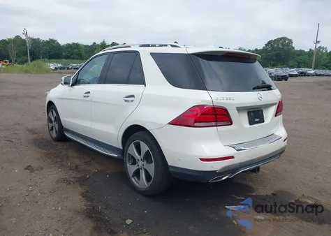 2016 Mercedes-Benz Gle 350 4Matic z USA, uszkodzony, nr VIN 4JGDA5HB1GA732400